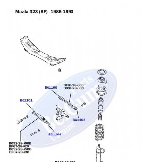 Сайлентблок рычага BELGUM PARTS BG1101 (фото 1)