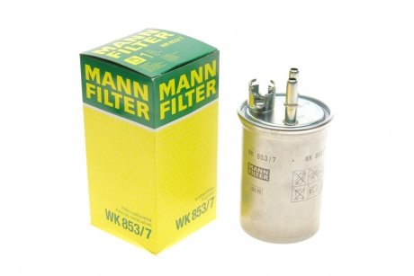 Топливный фильтр MANN-FILTER MANN (Манн) WK 853/7