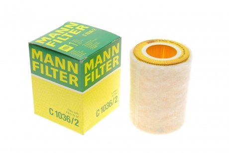 Фільтр повітряний двигуна MANN-FILTER MANN (Манн) C 1036/2