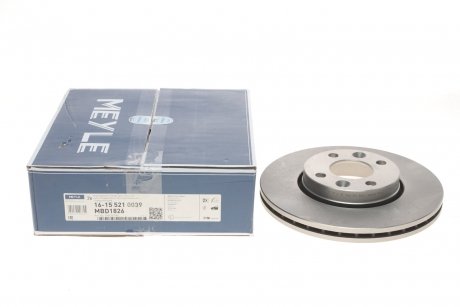 Тормозной диск MEYLE 16-15 521 0039