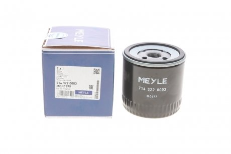 Масляный фильтр MEYLE 714 322 0003 (фото 1)