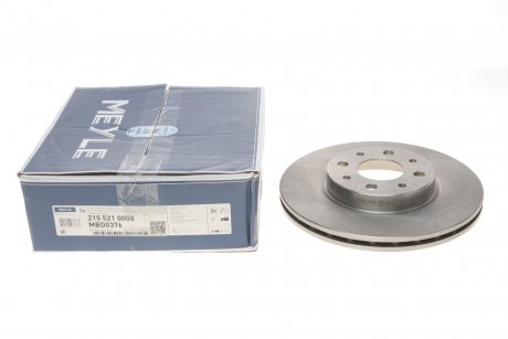 Тормозной диск MEYLE 215 521 0008 (фото 1)
