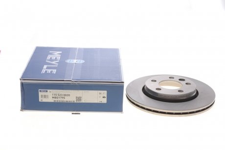Тормозной диск MEYLE 115 523 0020 (фото 1)