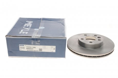 Тормозной диск MEYLE 115 521 1086 (фото 1)