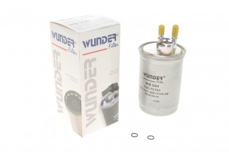 Фільтр паливний Ford Connect 1.8Di/TDCi (55kw) 02- (під клапан) FILTER WB 504 WUNDER WB-504