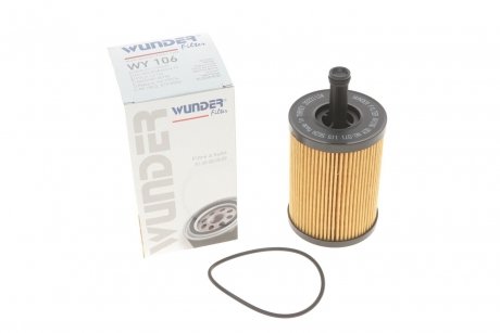Фільтр масляний VW T5/Caddy III 03- FILTER WY 106 WUNDER WY-106 (фото 1)