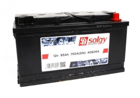 Акумулятор 6СТ-95 SOLGY 406004 (фото 1)