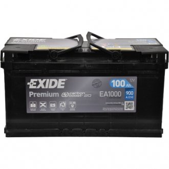 Акумулятор 6 CT-100-R Premium EXIDE EA1000