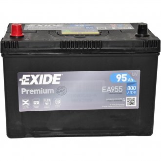 Акумулятор 6 CT-95-L Premium EXIDE EA955 (фото 1)