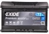 Акумулятор 6 CT-72-R Premium EXIDE EA722 (фото 1)