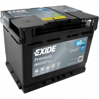 Акумулятор 6 CT-60-L Premium EXIDE EA601 (фото 1)