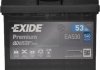 Акумулятор 6 CT-53-R Premium EXIDE EA530 (фото 1)