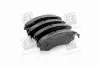 Колодки тормозные дисковые PARTS-MALL PKA-002 (фото 2)