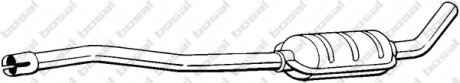 Выхлопная труба средний BOSAL 279-879 (фото 1)