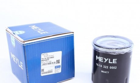 Масляный фильтр MEYLE 16-14 322 0002 (фото 1)