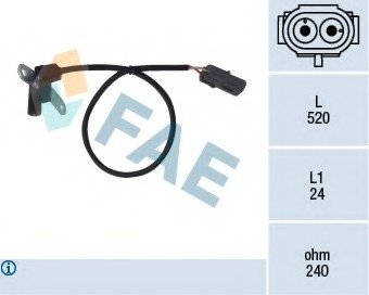 Датчик положения коленвала FAE 79024