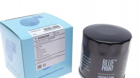 Масляный фильтр BLUEPRINT BLUE PRINT ADD62104
