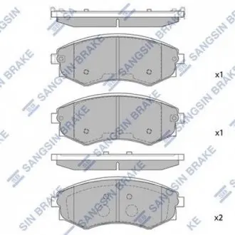 Тормозные колодки SANGSIN HI-Q SP1144