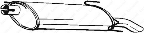 Глушник задній BOSAL 185-221 (фото 1)