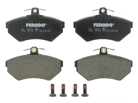 Тормозные колодки FERODO FDB1312 (фото 1)