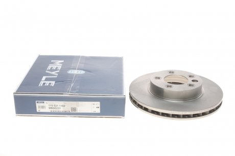 Тормозной диск MEYLE 1155211102 (фото 1)