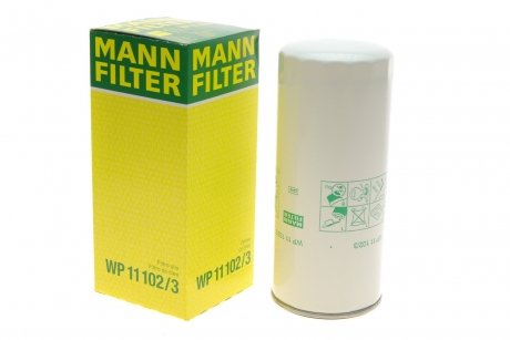 Масляный фильтр MANN (Манн) WP 11102/3 (фото 1)