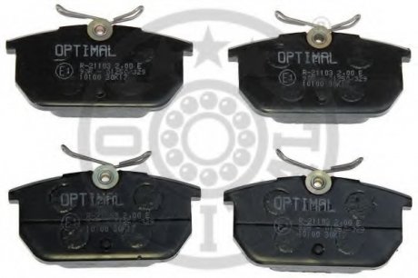 Тормозные колодки OPTIMAL 10100 (фото 1)
