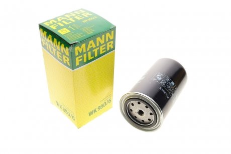 Топливный фильтр MANN (Манн) WK 950/6 (фото 1)