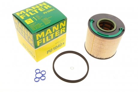Фільтр паливний дизельний -FILTER MANN (Манн) PU 1040X (фото 1)