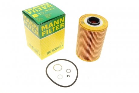Масляный фильтр MANN (Манн) HU 930/3X (фото 1)
