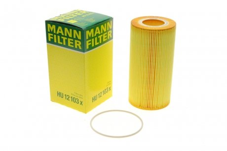 Масляный фильтр MANN (Манн) HU 12103X (фото 1)