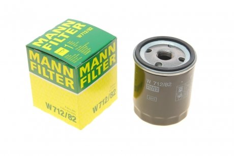 Масляный фильтр MANN (Манн) W 712/82 (фото 1)