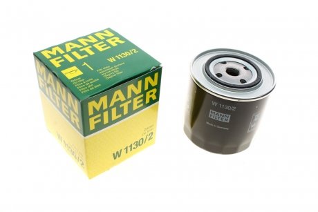 Масляный фильтр MANN (Манн) W 1130/2 (фото 1)
