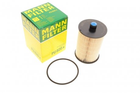 Фільтр паливний дизельний MANN-FILTER MANN (Манн) PU 820X