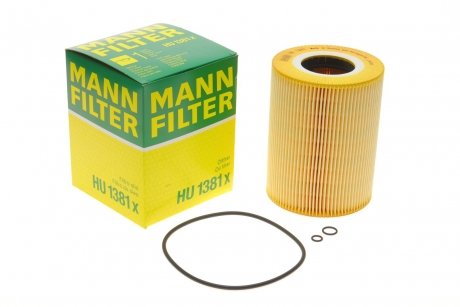 Масляный фильтр MANN (Манн) HU 1381X (фото 1)