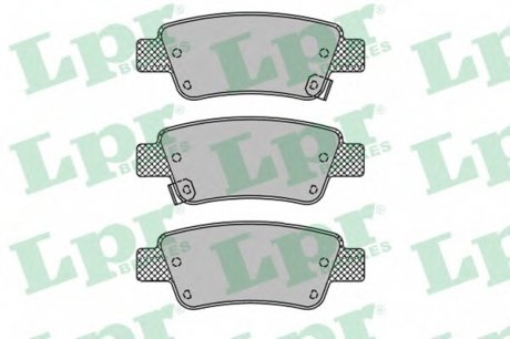 Гальмівні колодки до дисків LPR 05P1455 (фото 1)
