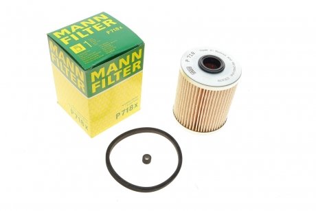 Фільтр паливний дизельний MANN-FILTER MANN (Манн) P 718X