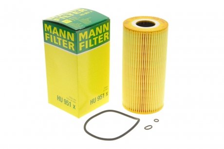 Фільтр оливний MANN-FILTER MANN (Манн) HU 951X
