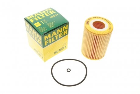 Фільтр оливний MANN-FILTER MANN (Манн) HU 821X