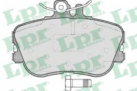 Тормозные колодки LPR 05P492