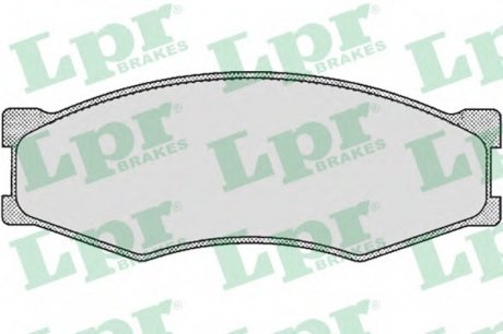 Гальмівні колодки LPR 05P264 (фото 1)