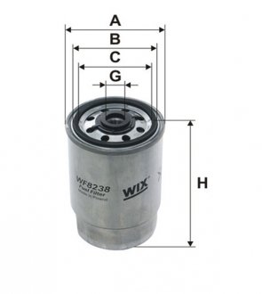 Топливный фильтр WIX WF8238