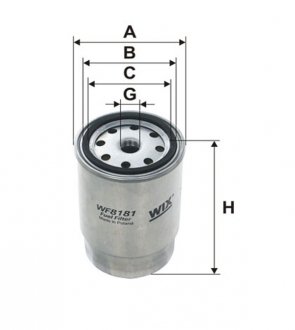 Топливный фильтр WIX WF8181 (фото 1)