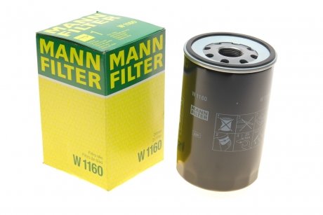 Масляный фильтр MANN (Манн) W 1160 (фото 1)