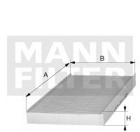 Фільтр, повітря у внутрішній простір MANN MANN (Манн) FP 22013