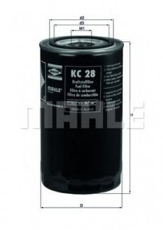 Топливный фильтр MAHLE\KNECHT KC28 (фото 1)