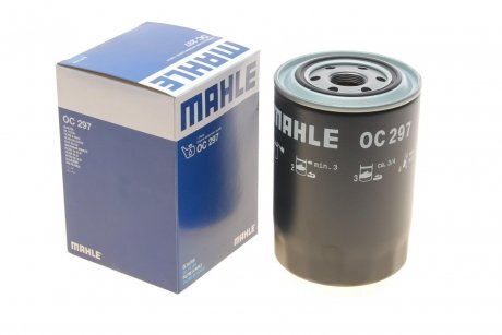Масляный фильтр MAHLE\KNECHT OC297 (фото 1)