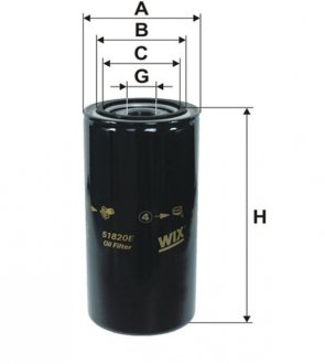 Масляный фильтр WIX 51820E (фото 1)