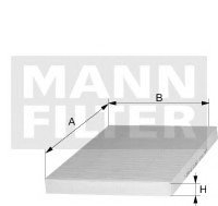 Фільтр салону MANN-FILTER MANN (Манн) FP 2620