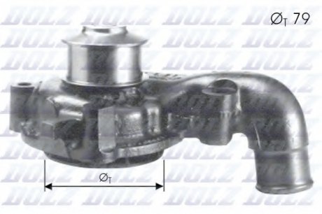 Водяной насос DOLZ F155 (фото 1)